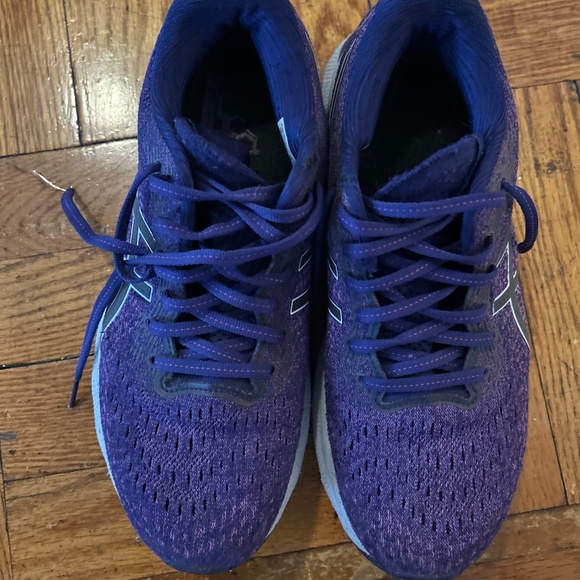 ASICS GEL-Nimbus 24 Woman's Orchid Soft Sky Purple Size US 8 - Picture 2 of 5